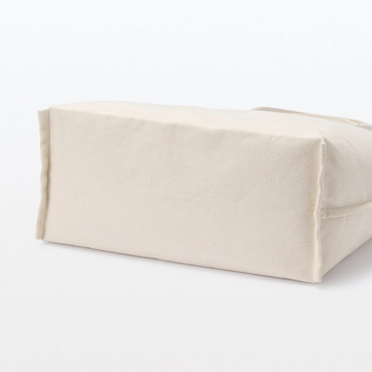 Torba tote bawełniana z podwójnymi uszami beżowa