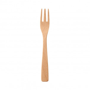 Widelec stołowy drewno buk 18,5cm