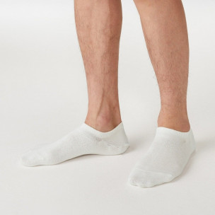 Skarpety niskie off white