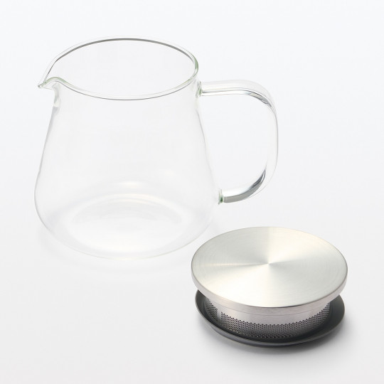 Dzbanek ze szkła żaroodpornego z sitkiem 750ml