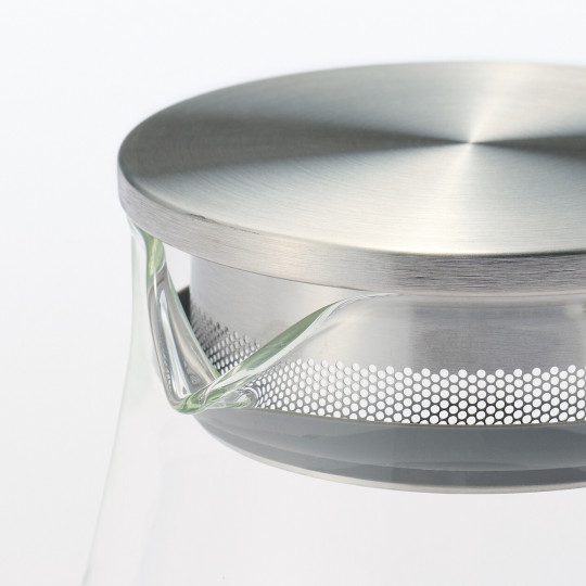 Dzbanek ze szkła żaroodpornego z sitkiem 750ml