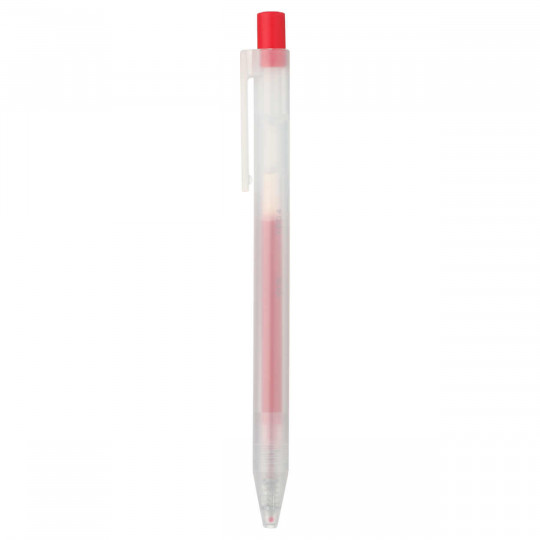 Długopis żelowy smooth 0,5mm czerwony