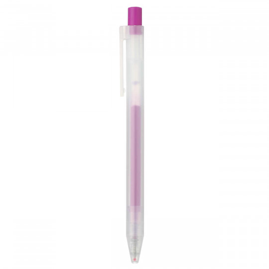 Długopis żelowy smooth 0,5mm purpurowy