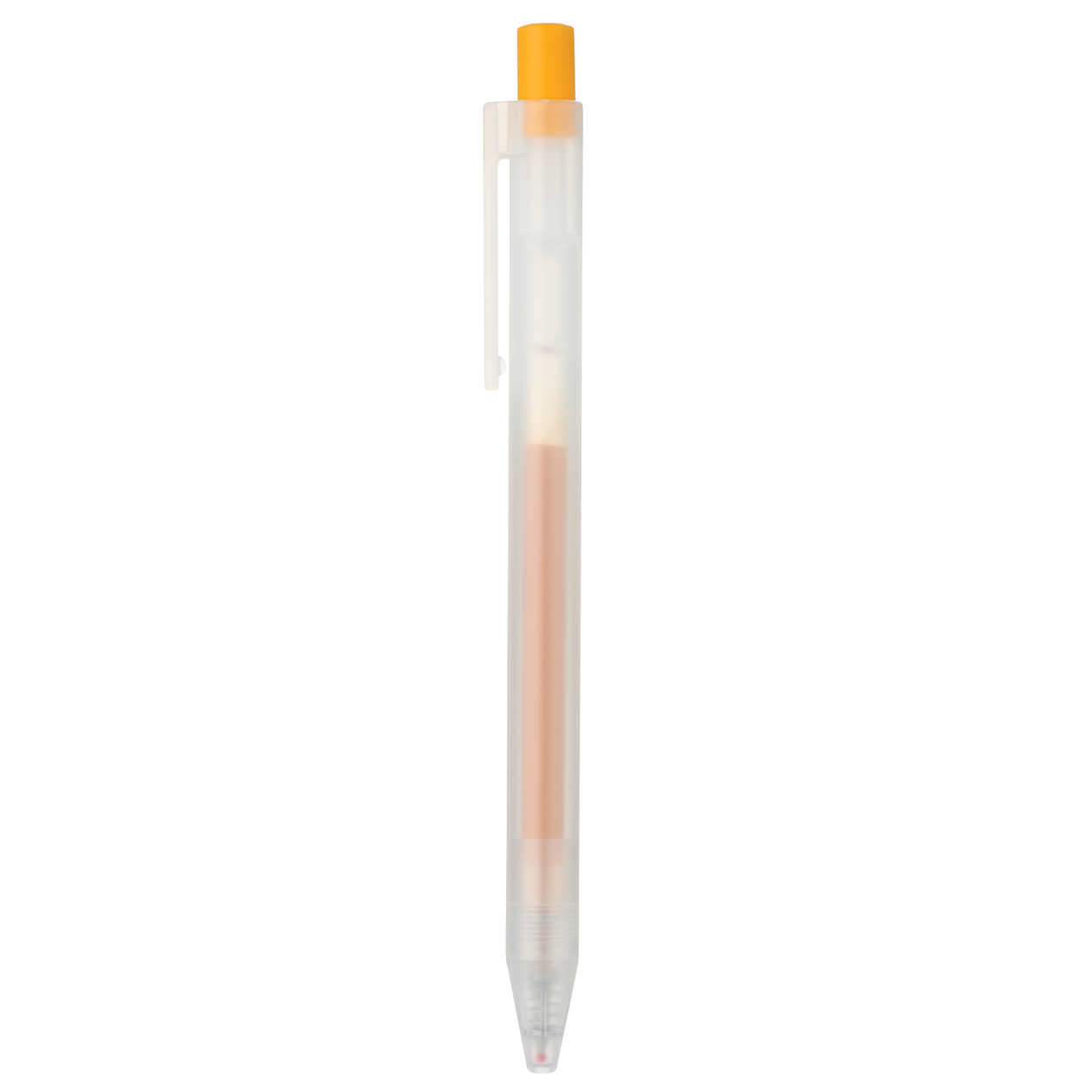 Długopis żelowy smooth 0,5mm żółty
