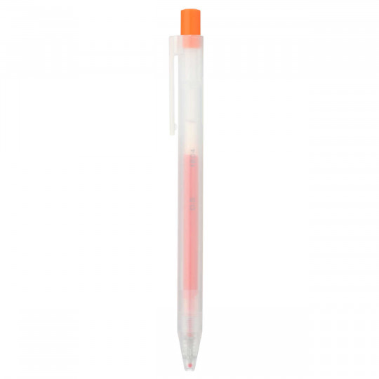 Długopis żelowy smooth 0,5mm pomarańczowy