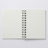 Kołonotatnik w linie 48 kartek A7 beżowy