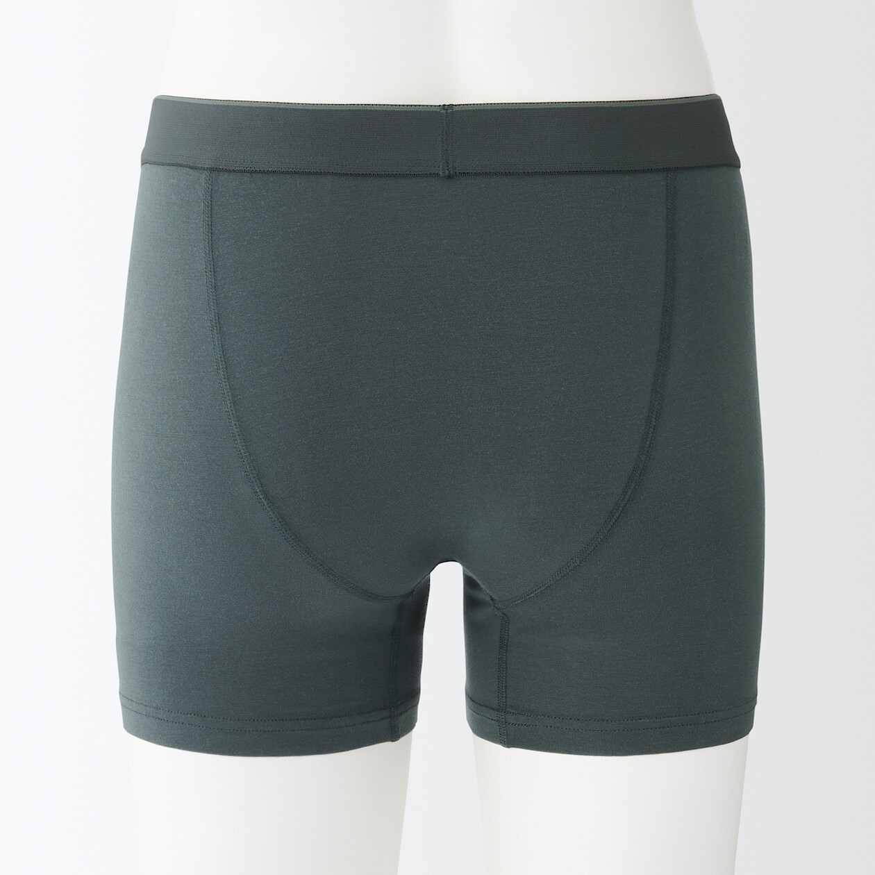 Bokserki z lyocellu khaki