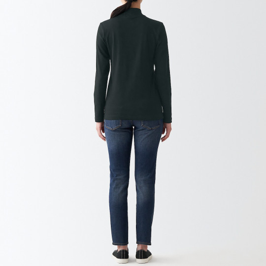 Półgolf bawełniany czarny