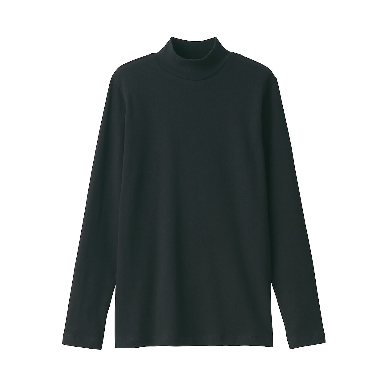 Półgolf bawełniany czarny