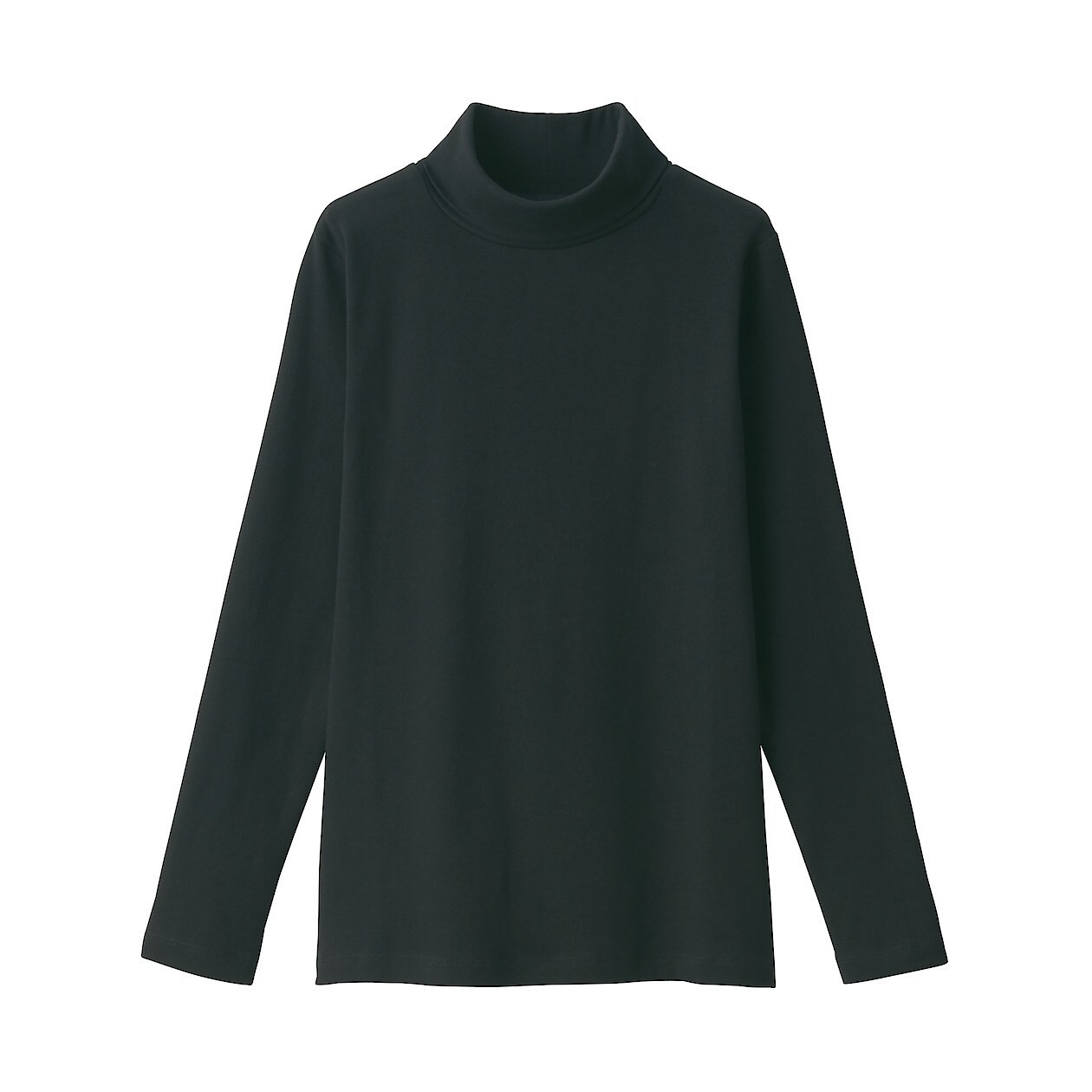 Golf bawełniany czarny