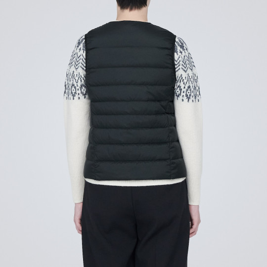 Lekka kamizelka puchowa czarna