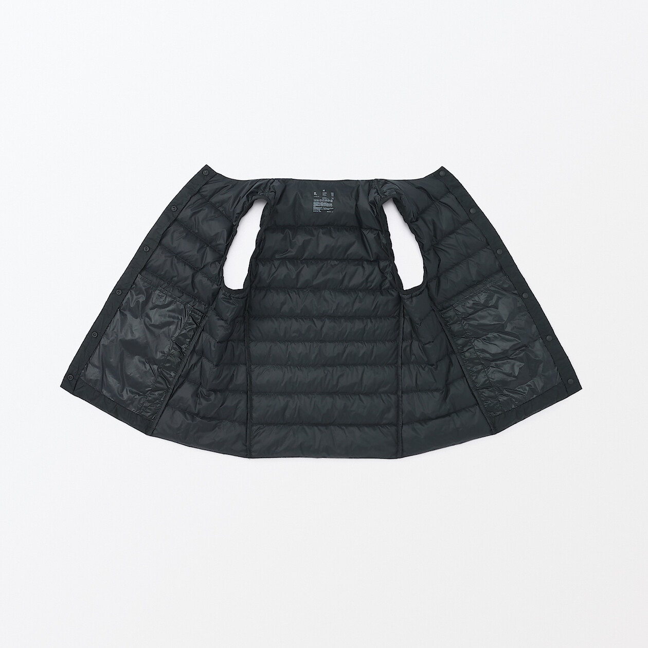 Lekka kamizelka puchowa czarna