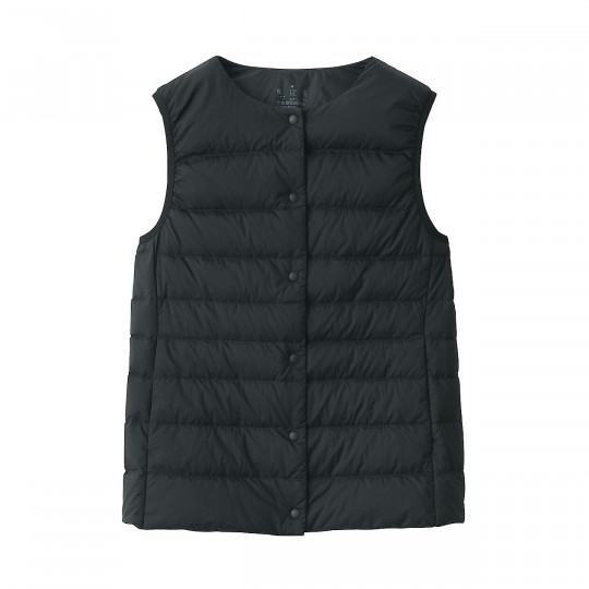Lekka kamizelka puchowa czarna