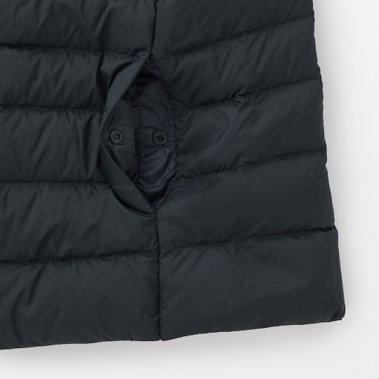 Lekka kamizelka puchowa czarna