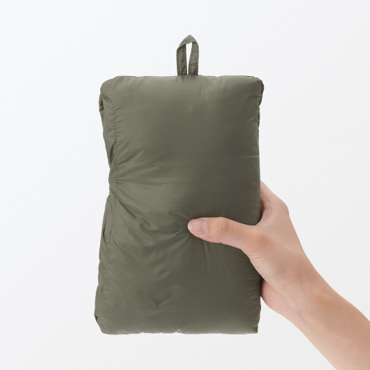 Lekka kamizelka puchowa ciemnozielona