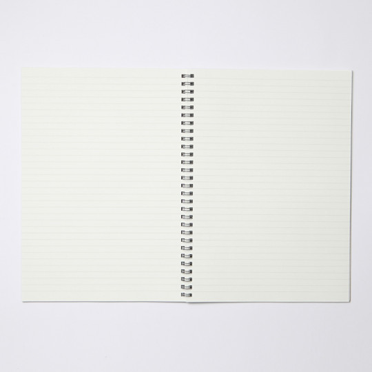 Kołonotatnik w linie 48 kartek B5 czarny