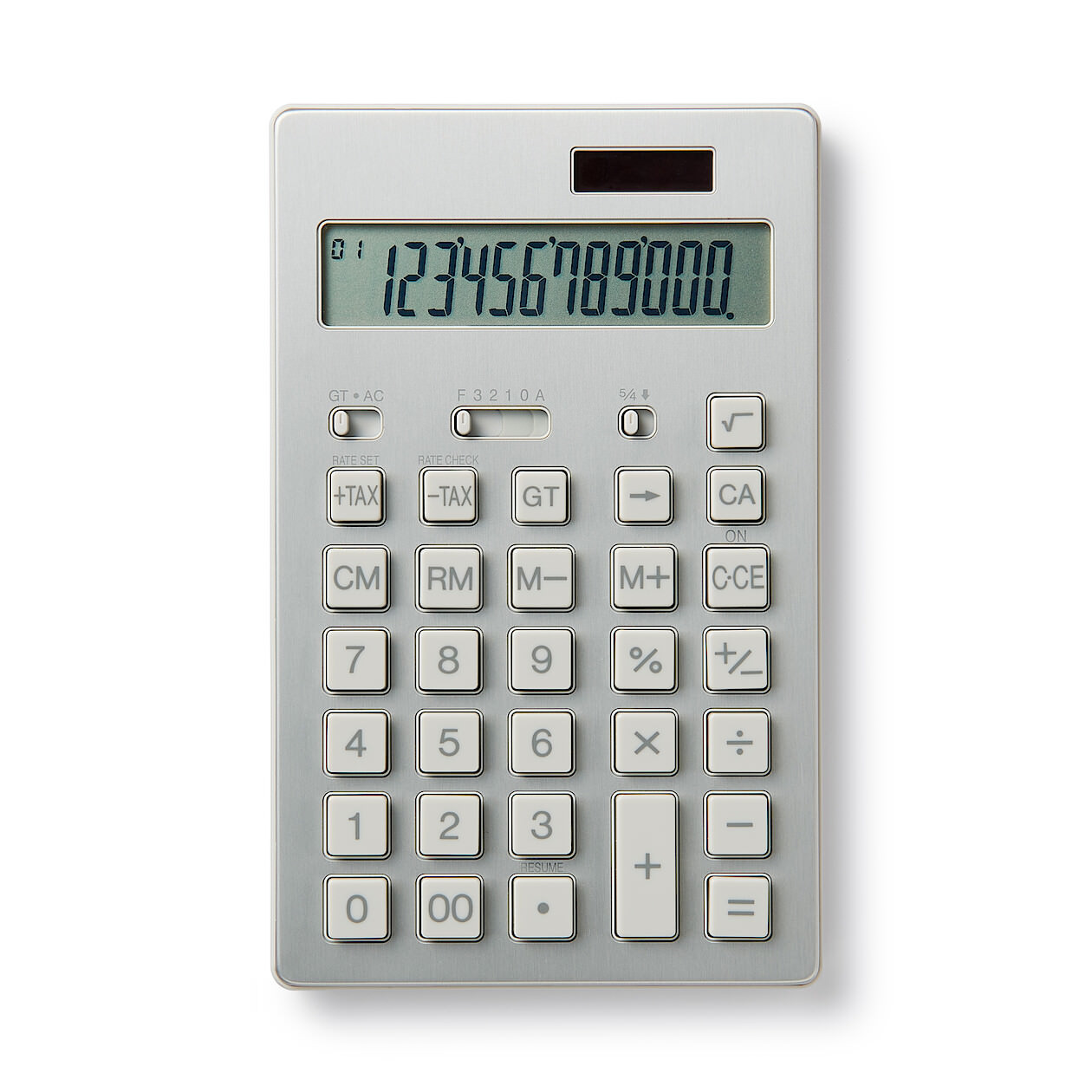 Kalkulator biurowy aluminiowy