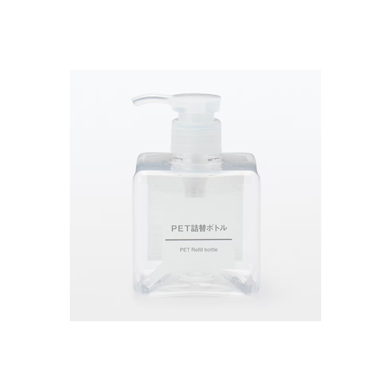 Butelka z pompką PET 250ml transparentna