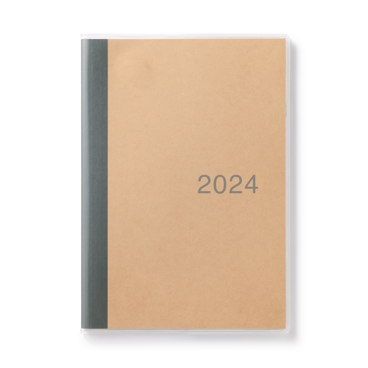 Kalendarz 2024 Miesięczny B6 Szary | MUJI