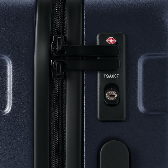 Walizka twarda z poliwęglanu 36l granatowa