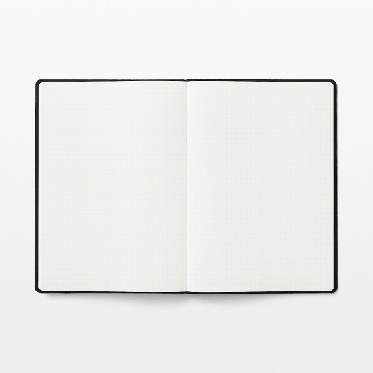 Kalendarz tygodniowy 2024 zamszowy A5 czarny