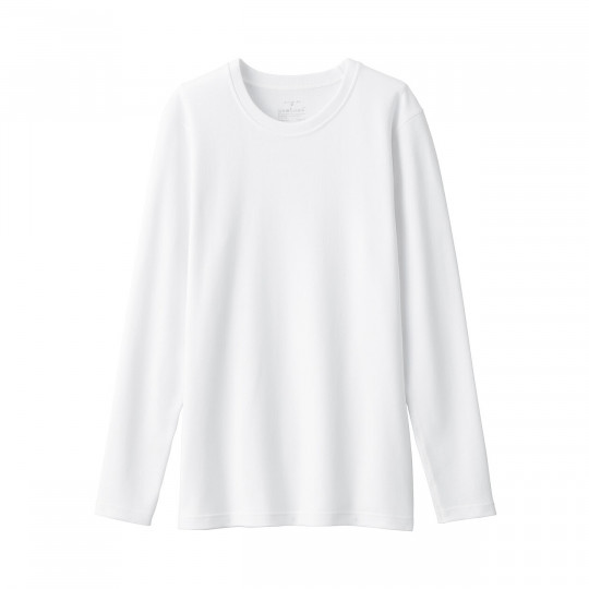 Koszulka termiczna z wełną biała