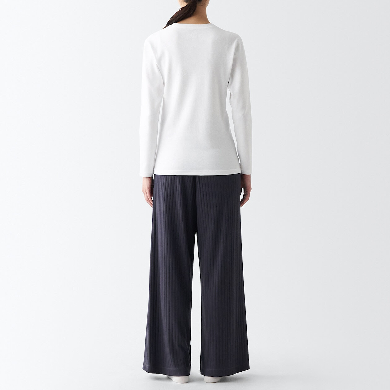 Koszulka termiczna z wełną biała