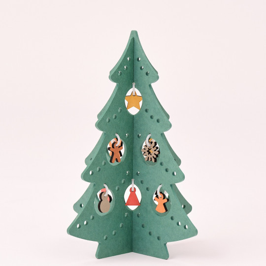 Dekoracja świąteczna Choinka duża