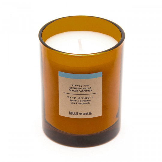 Świeca zapachowa z 1 knotem woda i bergamotka