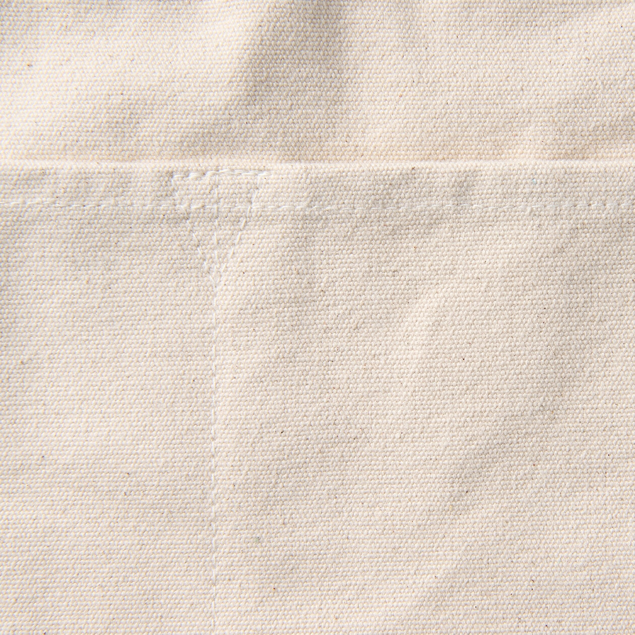 Torba tote bawełniana szeroka beżowa