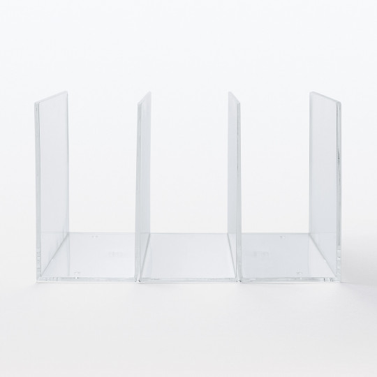 Stojak dzielony akrylowy L