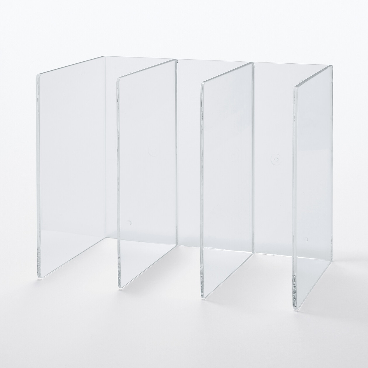 Stojak dzielony akrylowy L