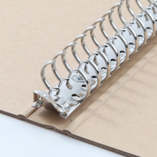 Segregator ringowy A5 wąski 20 ringów beżowy