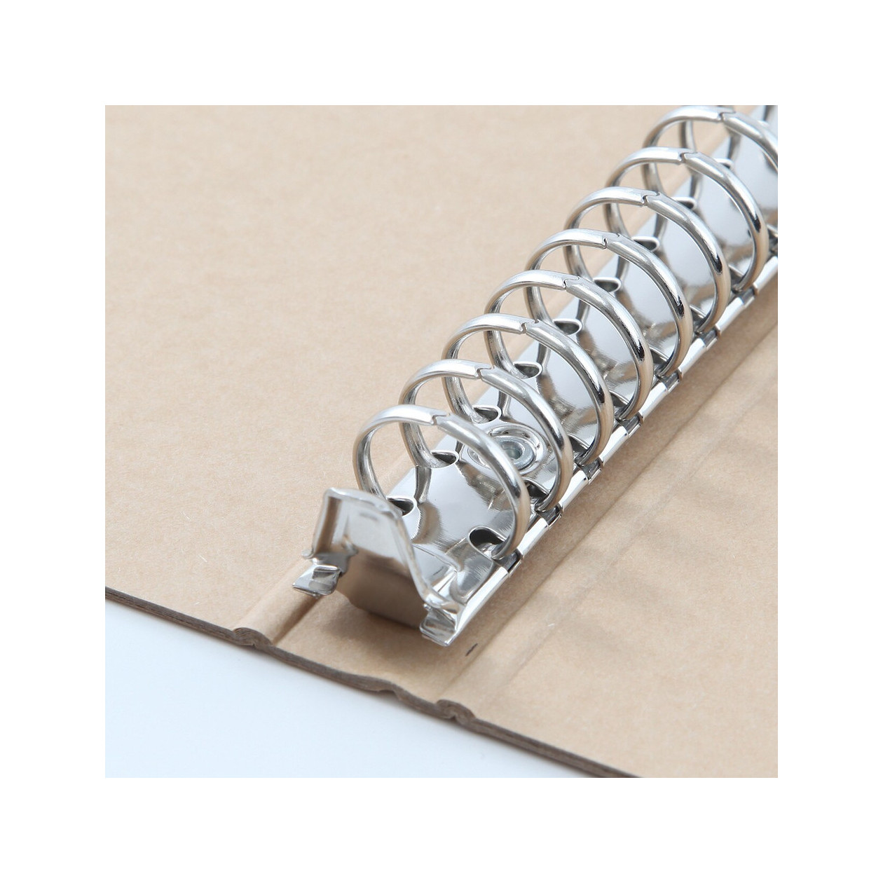 Segregator ringowy A5 wąski 20 ringów beżowy