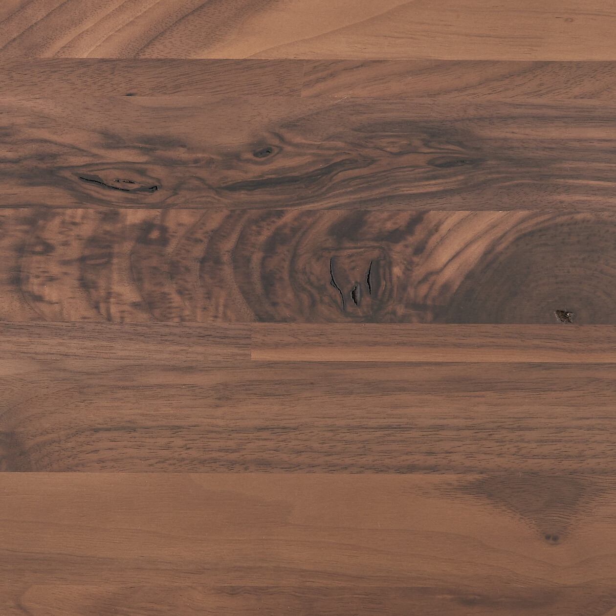 Stół drewniany z szufladami 140x80cm lity orzech z sękami