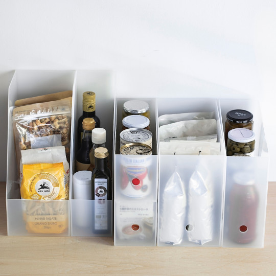 Segregator ścięty PP 10cm transparentny