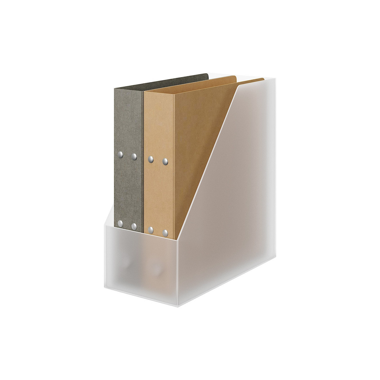 Segregator ścięty PP 15cm transparentny