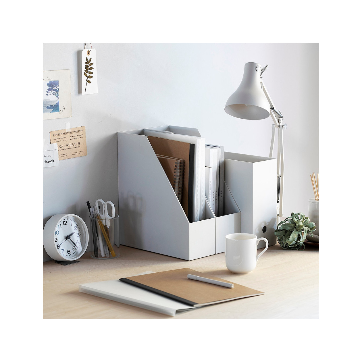 Segregator ścięty PP 10cm biały