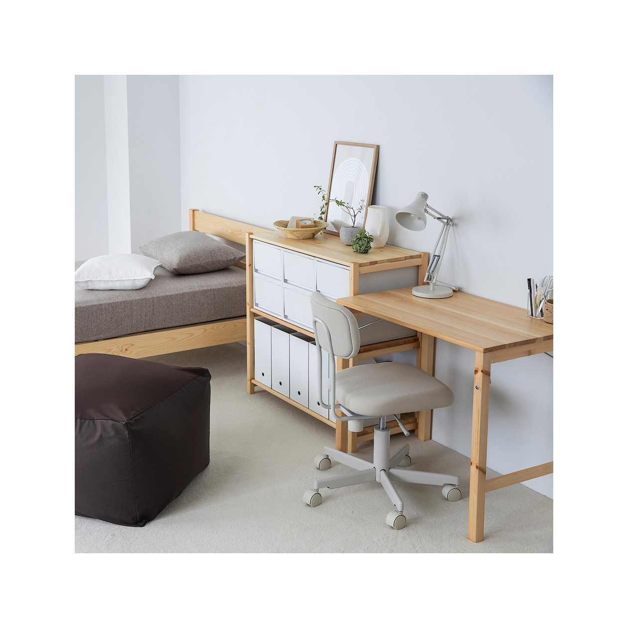 Segregator ścięty PP 10cm biały