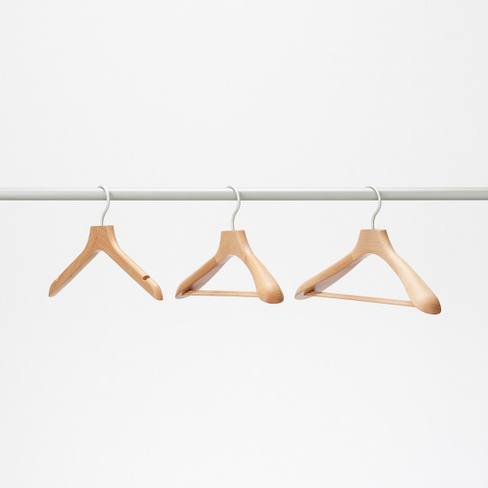 Wieszak z drewna bukowego 40cm