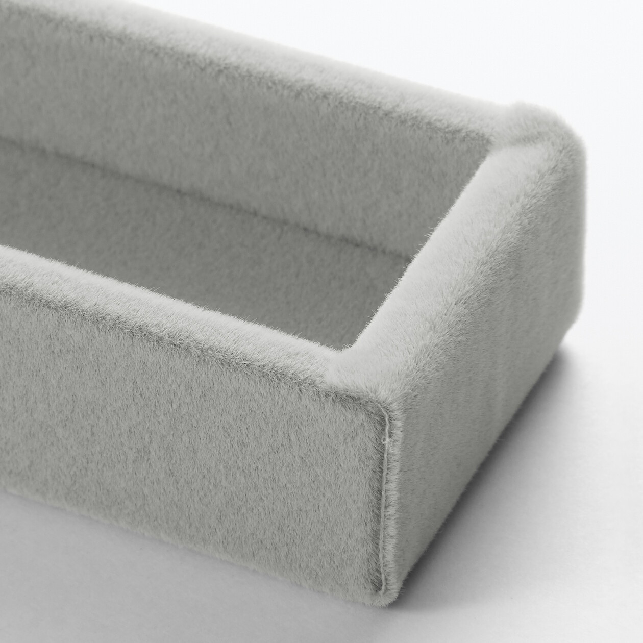 Wkład welurowy na biżuterię wąski