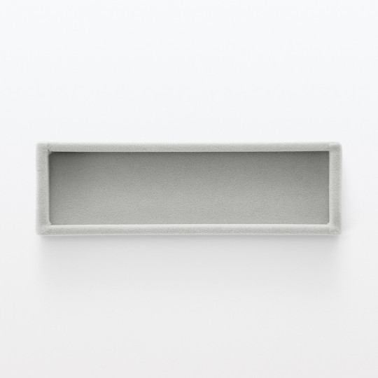 Wkład welurowy na biżuterię szeroki