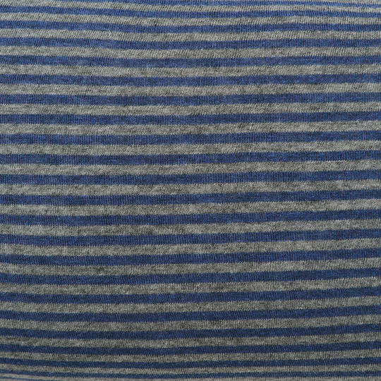 Poduszka podróżna w paski granatowa