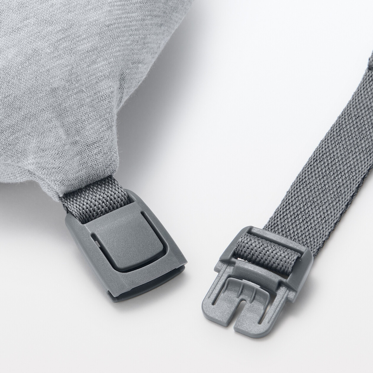 Poduszka podróżna szara