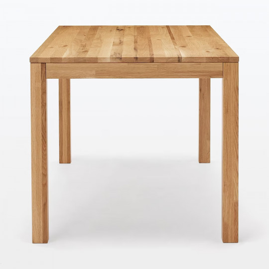 Stół drewniany z szufladami 140x80cm lity dąb z sękami