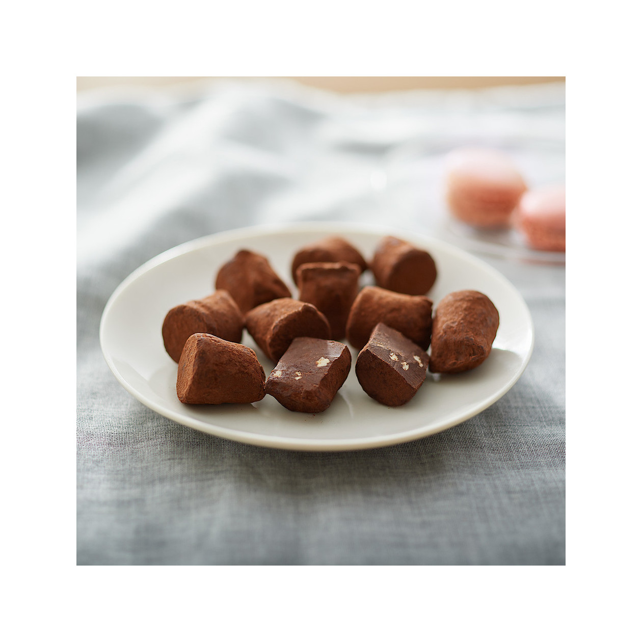 Trufle Malinowy Makaronik 100g