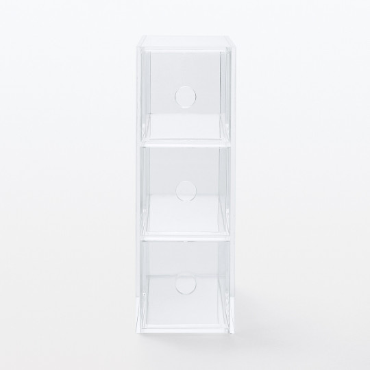 Organizer pionowy z 3 szufladami akrylowy