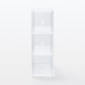 Organizer pionowy z 3 szufladami akrylowy