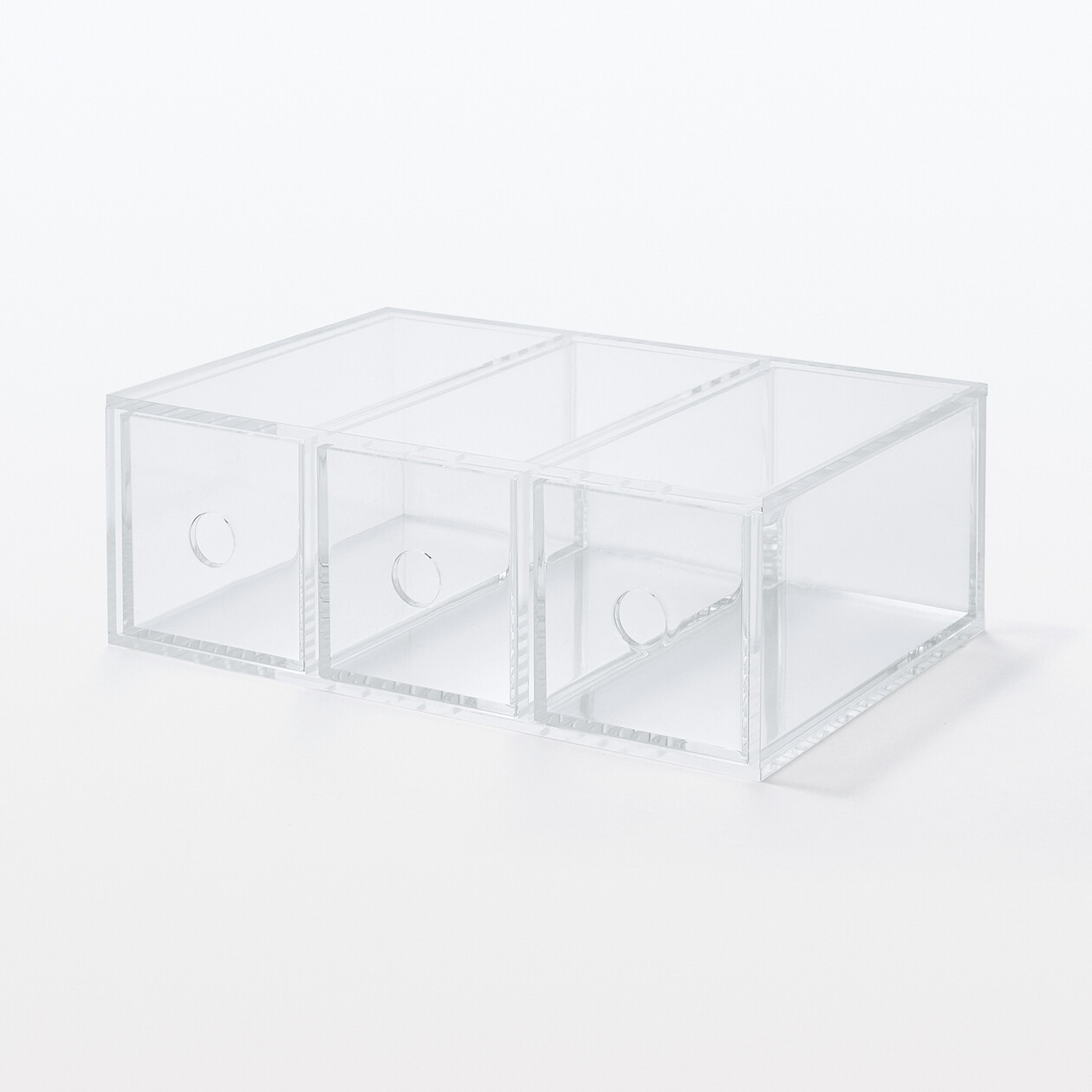Organizer pionowy z 3 szufladami akrylowy