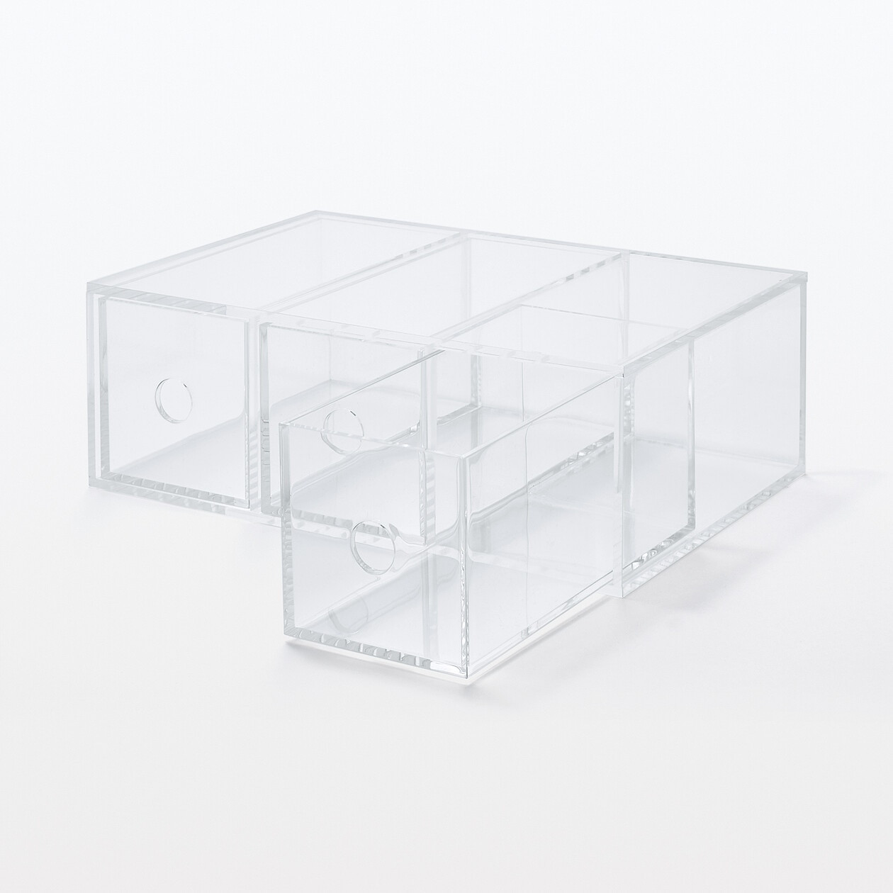 Organizer pionowy z 3 szufladami akrylowy